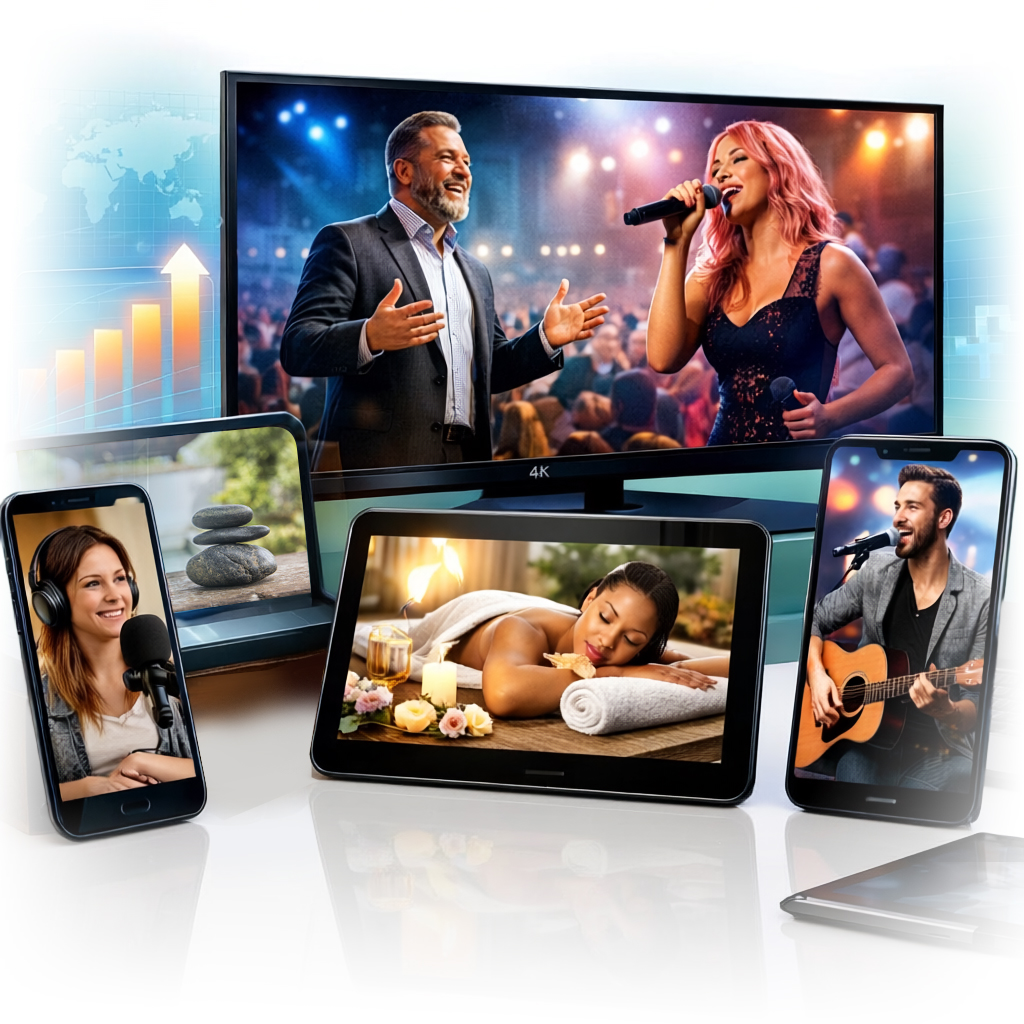 Digital marketing multi-device display